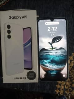 Samsung Galaxy A15 6Gb Ram ,128 Gb memory with box 10/10 condition,