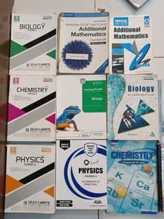 O levels books and A levels