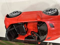 Baby car red coler