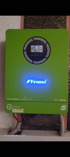 Fronus inverter.   pv 7200