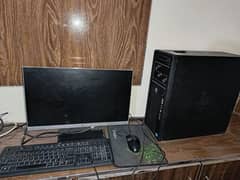 hp z420 pc or 21 inch boder less led for sale best for editing