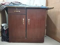 Wood iron Stand