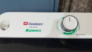 Dawlance washing machine model DW 9100C with 7 years motor warranty.