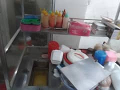 bargar ka or Fires ka Sara saman hai Kuch lyne k zarorat nhi har cheez