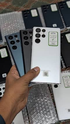 Samsung Galaxy S22 ultra 12/256 & 512 official pta approved