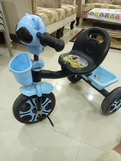Kids 3 months used 3 wheeler cycle for Age 2 to 5 years.