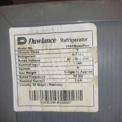 Dawlance Fridge first hand used good condition