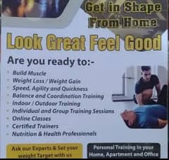 I'm certified fitness trainer