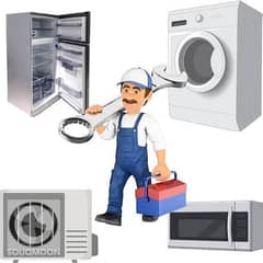 All kinds of Ac refrigerator waching machine dryer repair in lahore