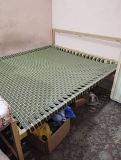 iron bed