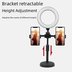 Ring Light with Stand 3 Adjustable Light Modes Multiple Brightness