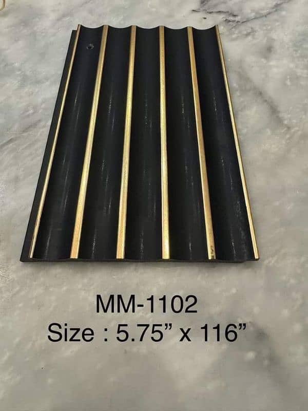 PVC Panels are available with fitting 13
