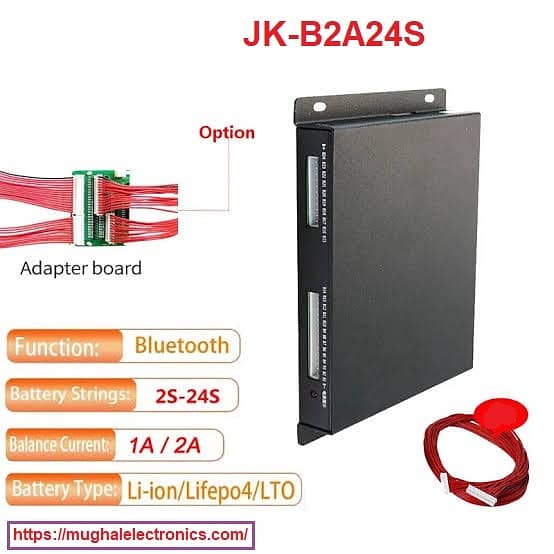 JK Active Balancer JK-B2A24S Battery Equalizer with Bluetooth APP 0