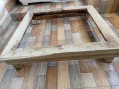 Wooden Base Stand For Fridge Medium Size