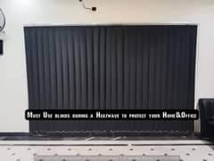 Heat block window blinds Roller Blinds wooden floor wall branding