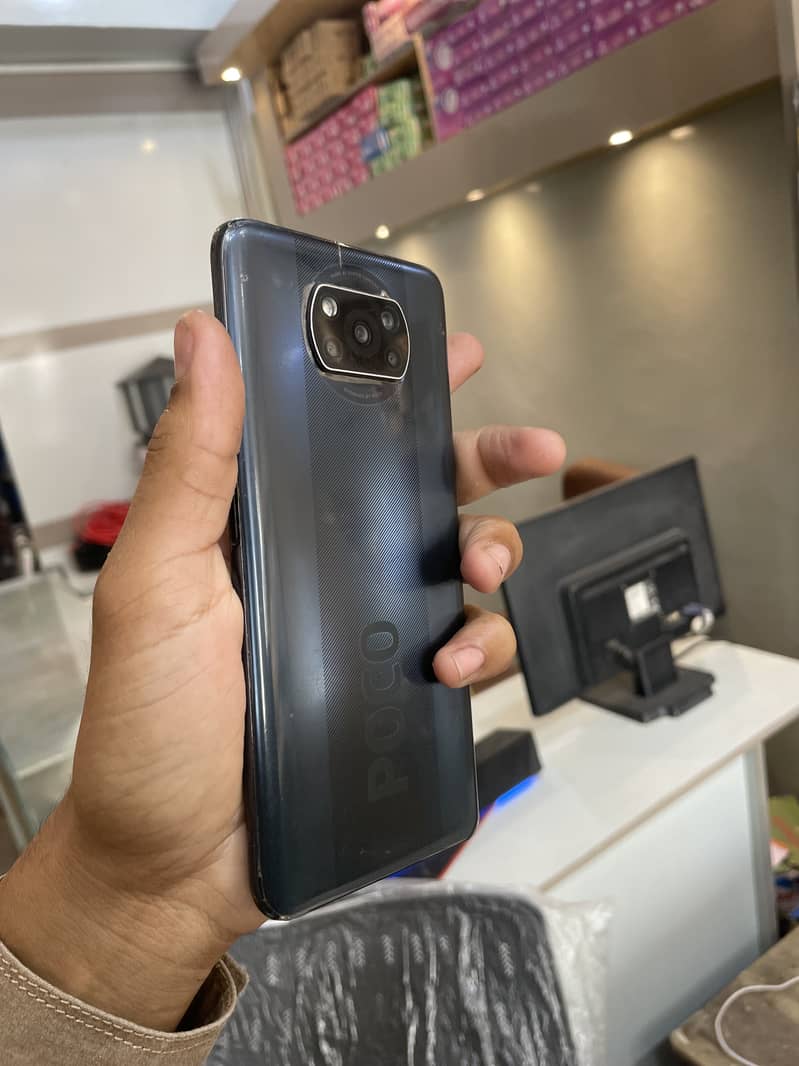 Poco x 3 pro 8 256 in Good Condition With Conplete Box 6
