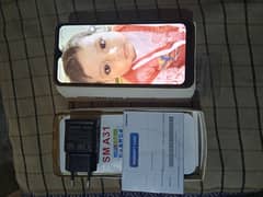 Samsung Galaxy A31- 4/128  just like  for urgent sale 03017350752