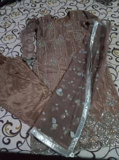fancy net dress