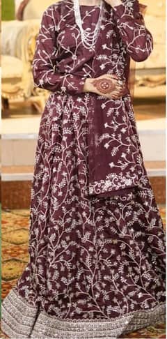 anarkali lehenga