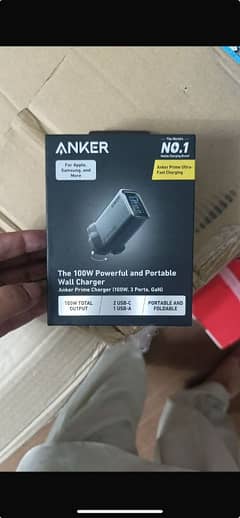 Anker Prime 100W GaN Wall Charger (3 Ports)