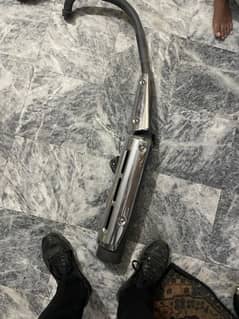 ybr 125g original exhaust
