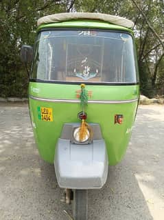 Auto Ricksha good condition all peppers ok 2012 model New Asia green