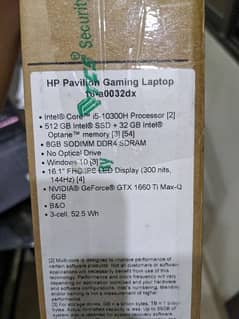 HP pavilion 15 gaming laptop