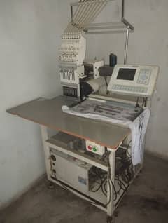 Single Head Embroidery Machine