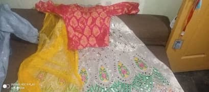 lenga with kameez and duapta