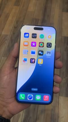 Iphone 16 pro max 256gb Jv only box open desert titanium