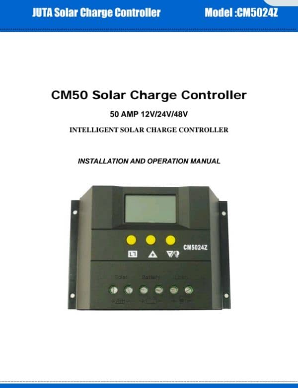 PWM solar charge controller 0