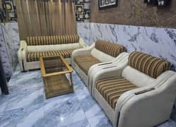 beautiful sofa set 6 and table
