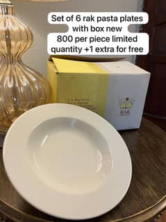 Rak Crockery plates and cups