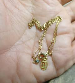 Cartier d’Amour Diamond Pendant & 18K Gold Chain — Large Model