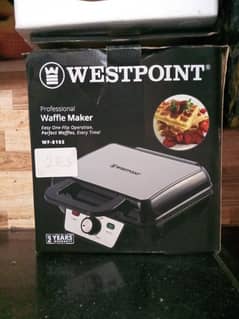 Kenwood waffle maker 2 pcs 2 year warranty