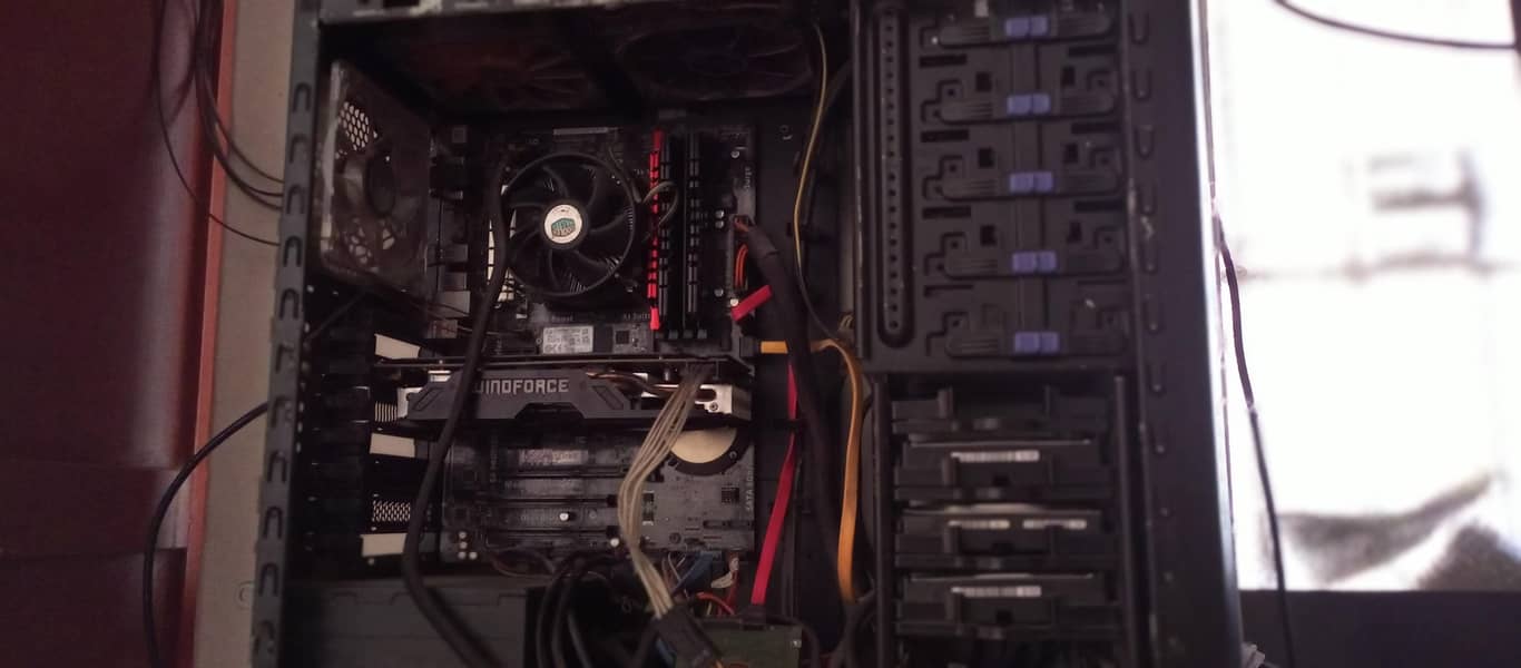 gaming pc i5 4th gen with rx 580 8gb 0