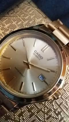 Classic Style MTP-1199 DayDate Golden Chain Watch