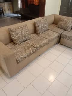 L Shaped 6 seater used sofa set