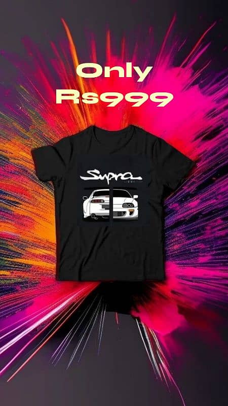 Rev up your style with the Supra Tee – Only Rs. 999! 0