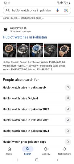 03236068926 hublot geneve watch call me