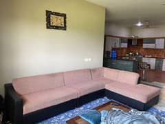 L shaped sofa set