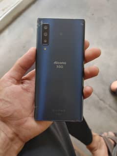 Fajitsu F52A 5G 8GB Ram 128GB memory single sim 6200 PTA Tax