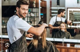Senior hair stylist