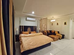 1 Bedroom VIP full furnishe flat for rent per day available in Bahia Town Lahore