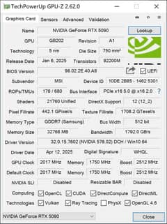MSI RTX5090 Dragon