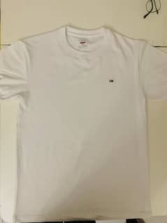 plain white polo t shirt