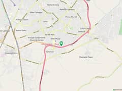 Near Main Boulevard 1 Kanal Plot In F Block Sui Gas Phase 1 Lahore