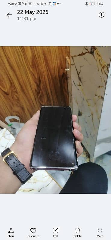 S10 plus Non PTA 2 month sim time without box 8