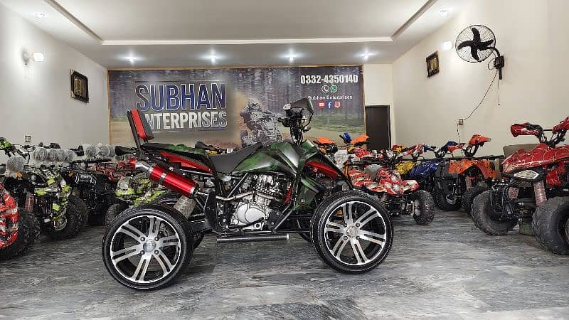 250cc Sports Raptor Atv Quad 4 Wheels Bikes Delivery In All Pakistan 1