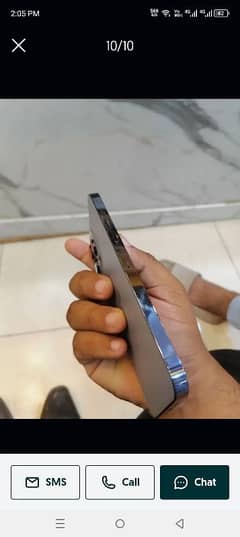 13 pro max 128 jv seiria blue minor scratches on screen